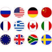 Flags of countries stickers WAStickerApps