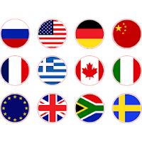 Флаги разных стран стикеры WAStickerApps