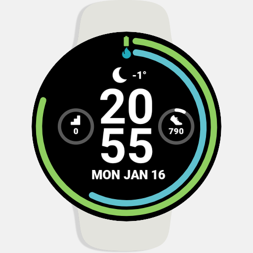 Rings Pixel Watch Face 1.2 Icon