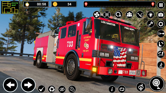 Fire Truck: Driving Game 2023