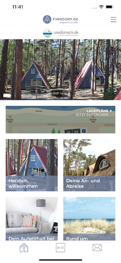 Android application Dünendorf Usedom screenshort