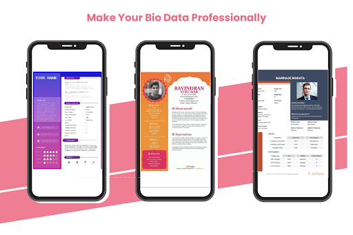 Android application Marriage Biodata Maker screenshort