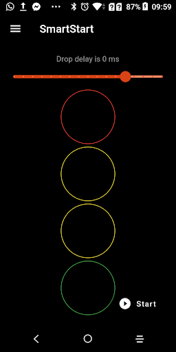 Android application SmartStart BMX screenshort