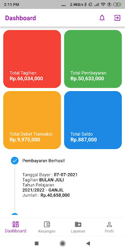 Android application MA'HAD AL-IZZAH BATU screenshort