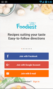 Foodiest: K-Food Recipes For PC installation