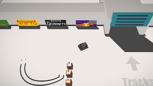 Android application Drifto - retro racing screenshort