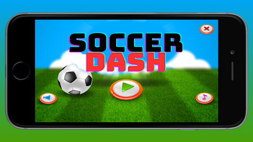Android application Soccer Dash screenshort