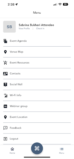 Vertos Medical Events Screen 2