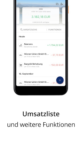 POSO Online Banking App Screen 3