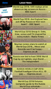 World Football Calendar 2018: News, teams, results