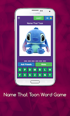 #2. Name That Toon Word Game (Android) By: Cath Publishing