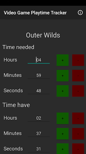 Video Game Playtime Tracker