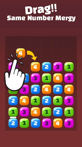 Rainbow Merge : Merge Block Screen 2