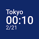 Cover Image of Download Simple World Clock Widget  APK