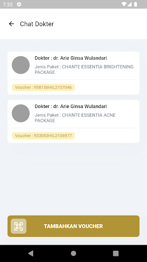 Chante Essentia Screen 2