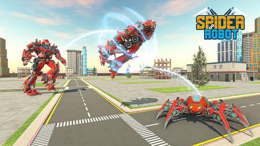 Spider Robot Transform Games Monster Truck Games