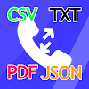 Call Log Backup & PDF Export icon