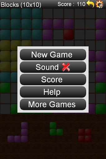 Blocks (1010) Screen 2