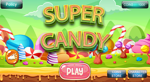 Android application Super Candy Throw screenshort