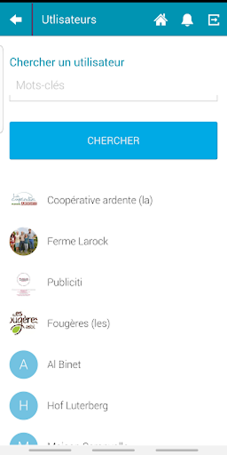 Android application Le Val'heureux screenshort