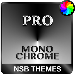 「MonoChrome Pro - Xperiaのテーマ」のアイコン画像