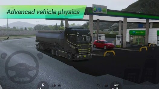 Euro Truck Sim Jogo de caminhão 3D versão móvel andróide iOS apk