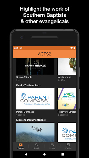 ACTS2 Screen 3