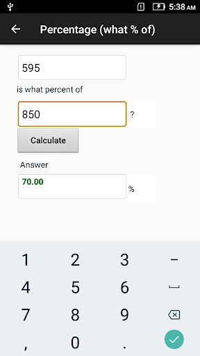 Perfect Percentage Calculator