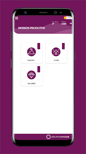 Android application Portal e-voluir screenshort
