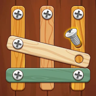 Wood Screw Puzzle, Nuts&Bolts apk