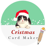 christmas card maker /christmas card creator icon