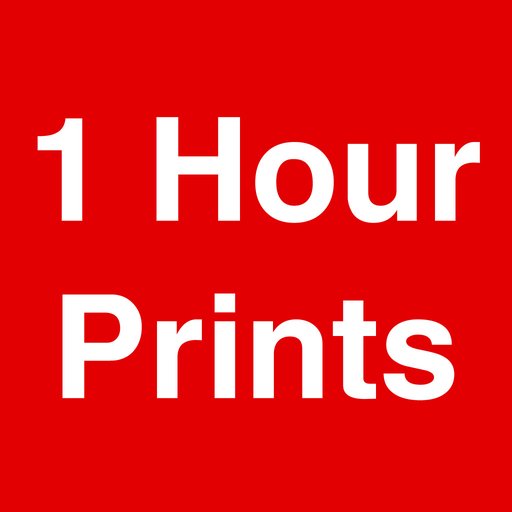 1 Hour Prints: Ready in 1 Hour logo