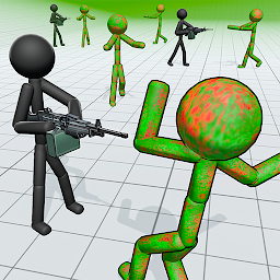 Imagen de icono Stickman vs Zombies 3D
