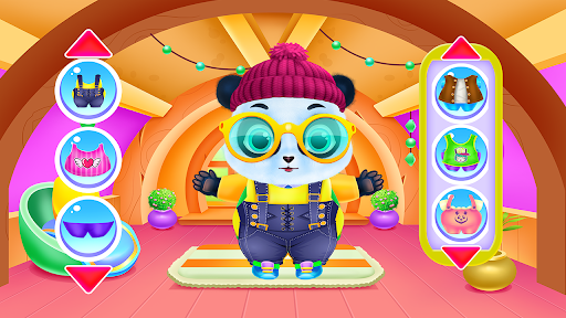 Cute Panda Caring and Dressup Screen 3