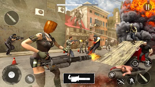 Baixar caçador de zumbi 3d:jogo de zumbi apocalipse zumbi para PC