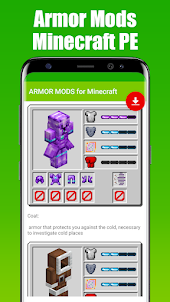 ARMOR MODS for Minecraft