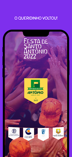 Android application Festa Santo Antônio Barbalha screenshort