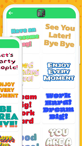 Animated Text Sticker Maker Screen 2