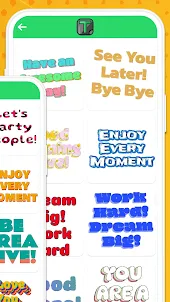 Animated Text Sticker Maker