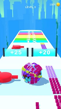 #1. Roll Ball (Android) By: Alkame Games