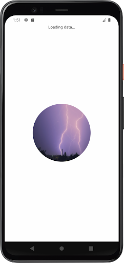 Android application Thunder and Lightning Sounds screenshort