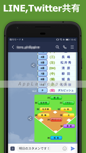 野球スタメン作成アプリ By Korokoro Google Play 日本 Searchman アプリマーケットデータ