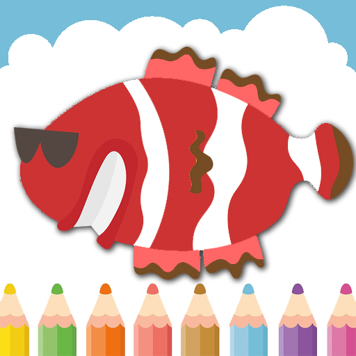 Clownfish Coloring Book विंडोज़ पर डाउनलोड करें