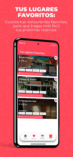 Mi Mesa App Screen 2
