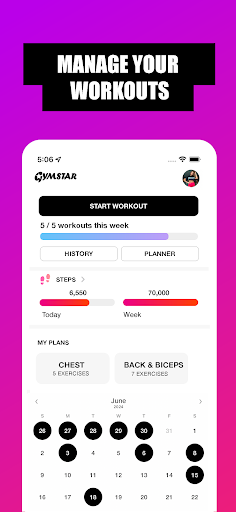Gymstar: My Fitness Friends Screen 3