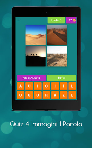 Quiz 4 immagini 1 parola