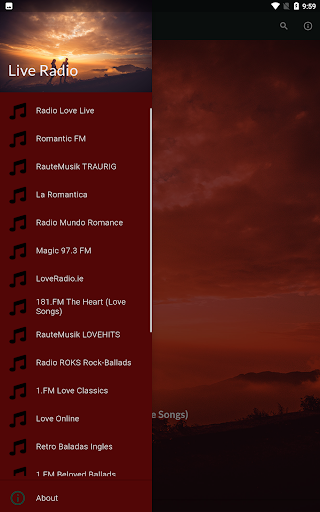 Love Music Radio Stations Screen 2