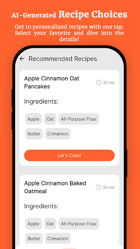 Cheforia – AI Recipe Creator Screenshot 4 - AppWisp.com