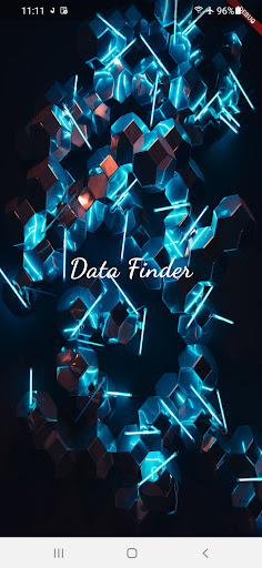 Android application Data Finder Pro screenshort