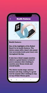 Redmi Smart Band 2 GUIDE